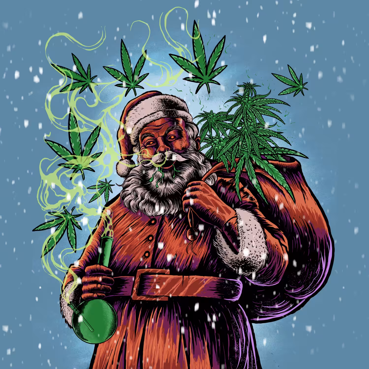 Weed Santa. 
