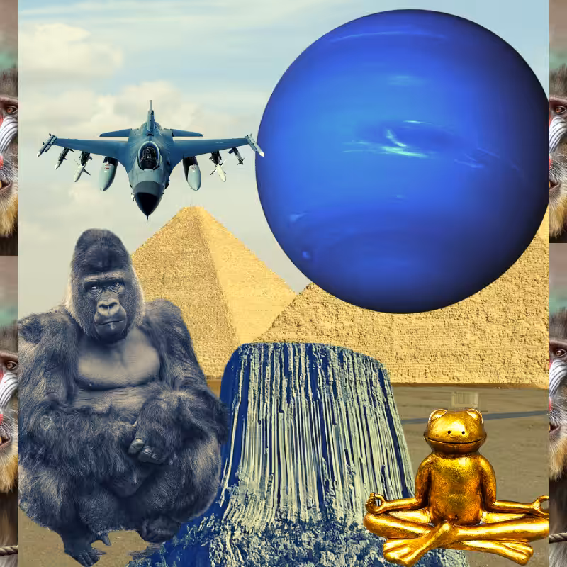 Banana & Pepe on mysterious trips #20