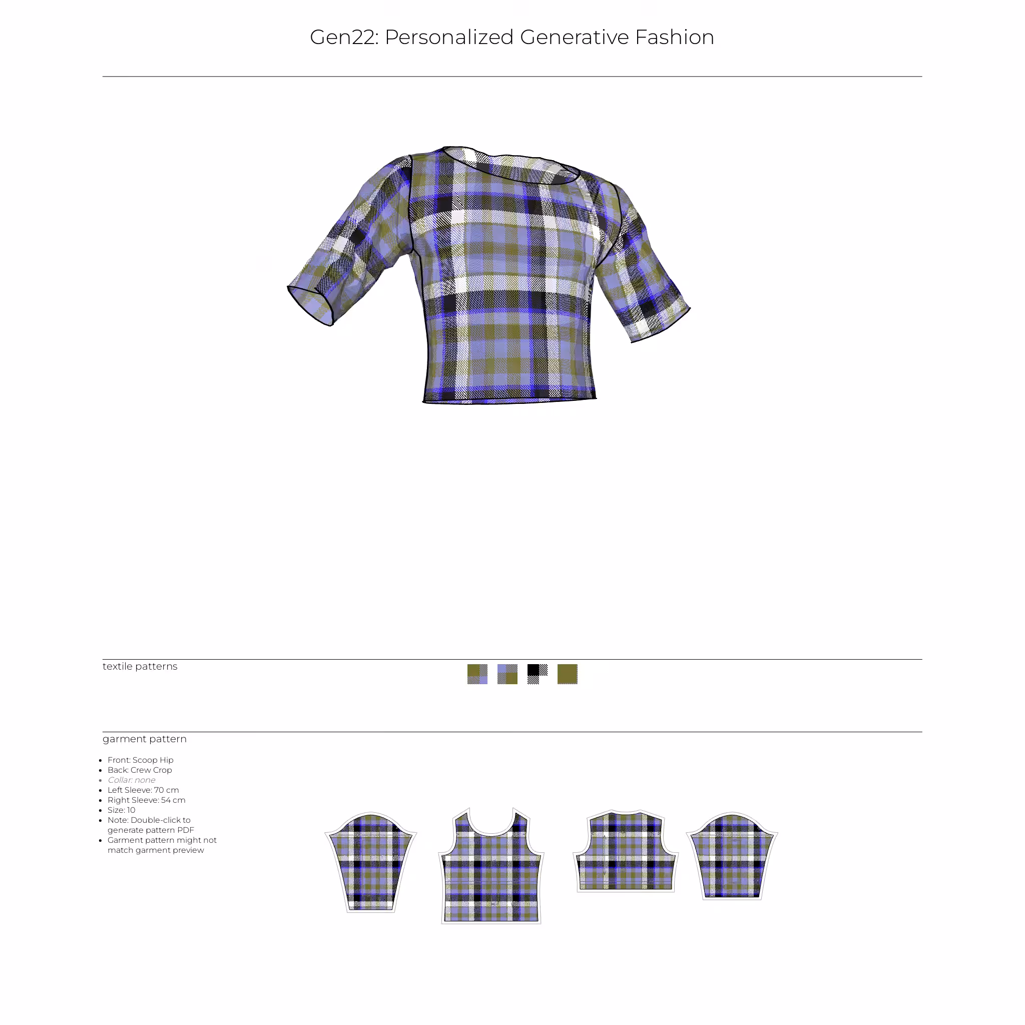 Gen22: Personalized Generative Fashion #72