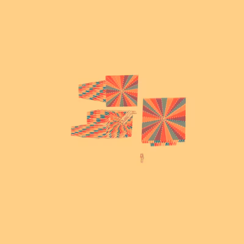 Living Squares Study II #14