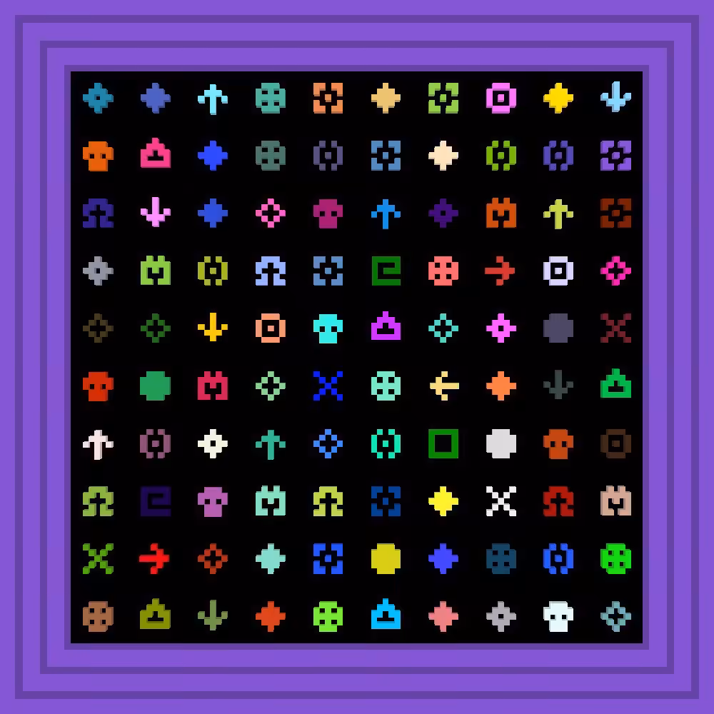 🚀! :: Procedural Symbols #445/1000