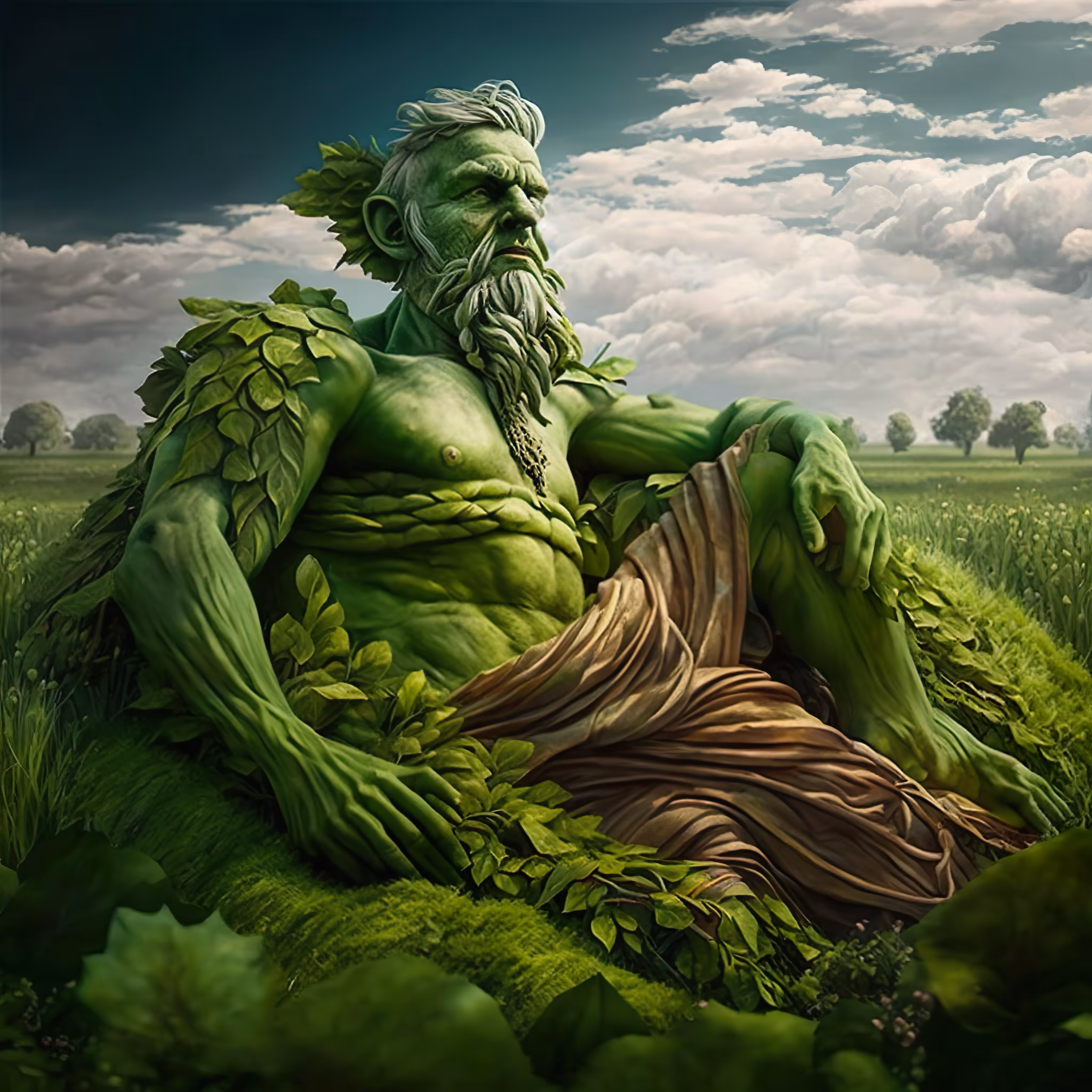 "Geb, the god of the earth"