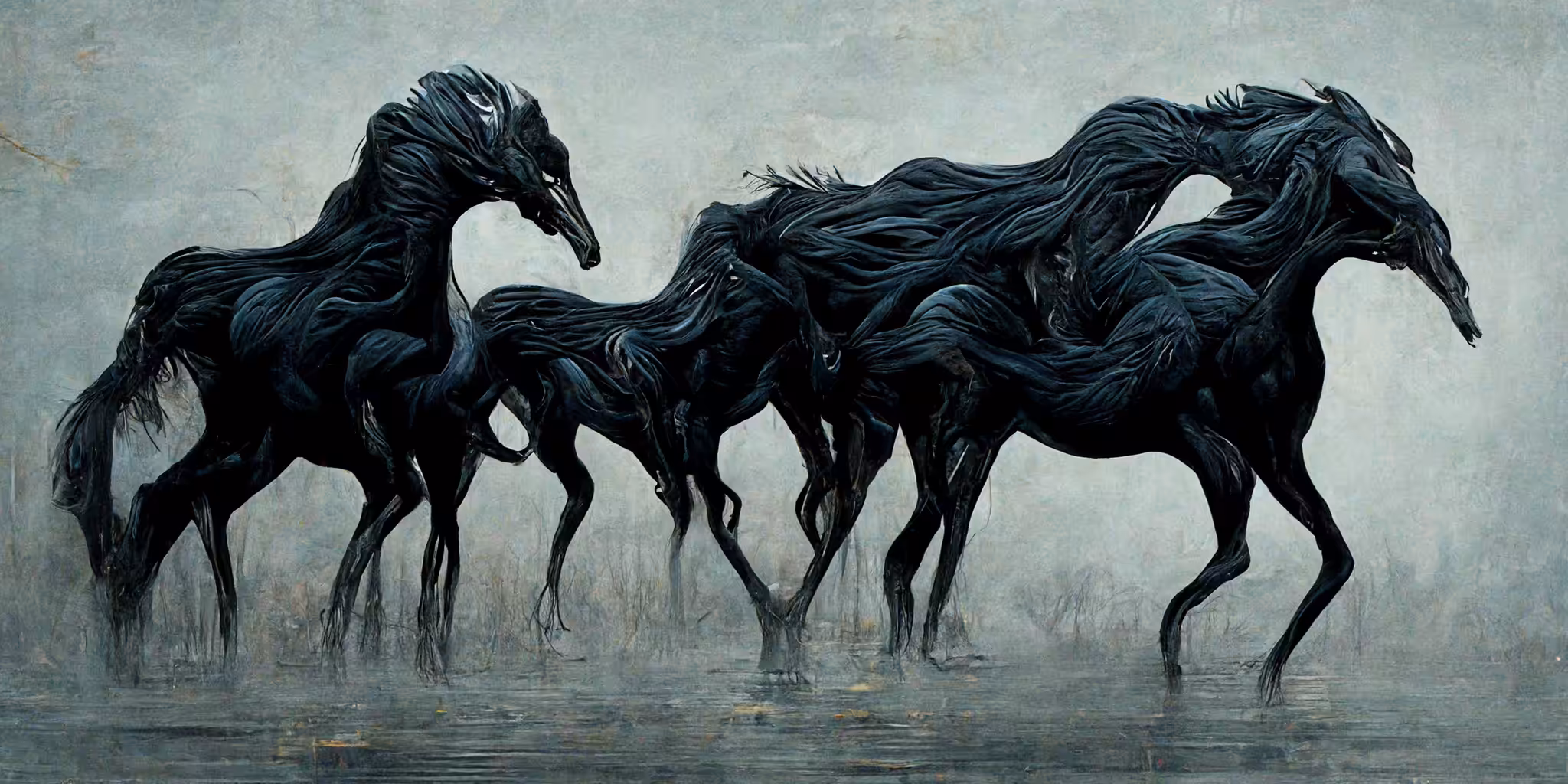 Black Horses Ai # 16