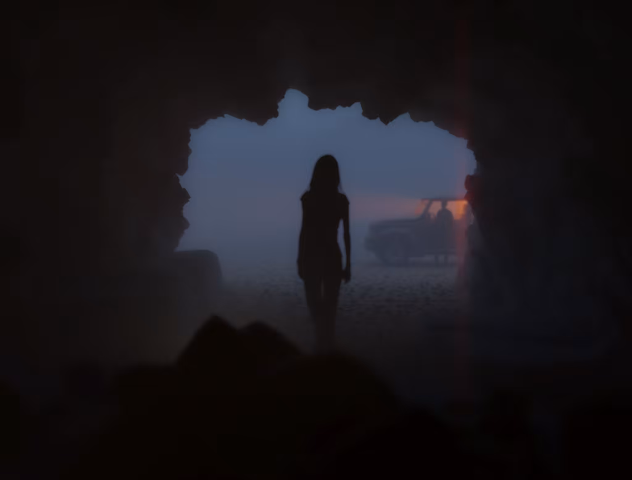 Caught in the mist