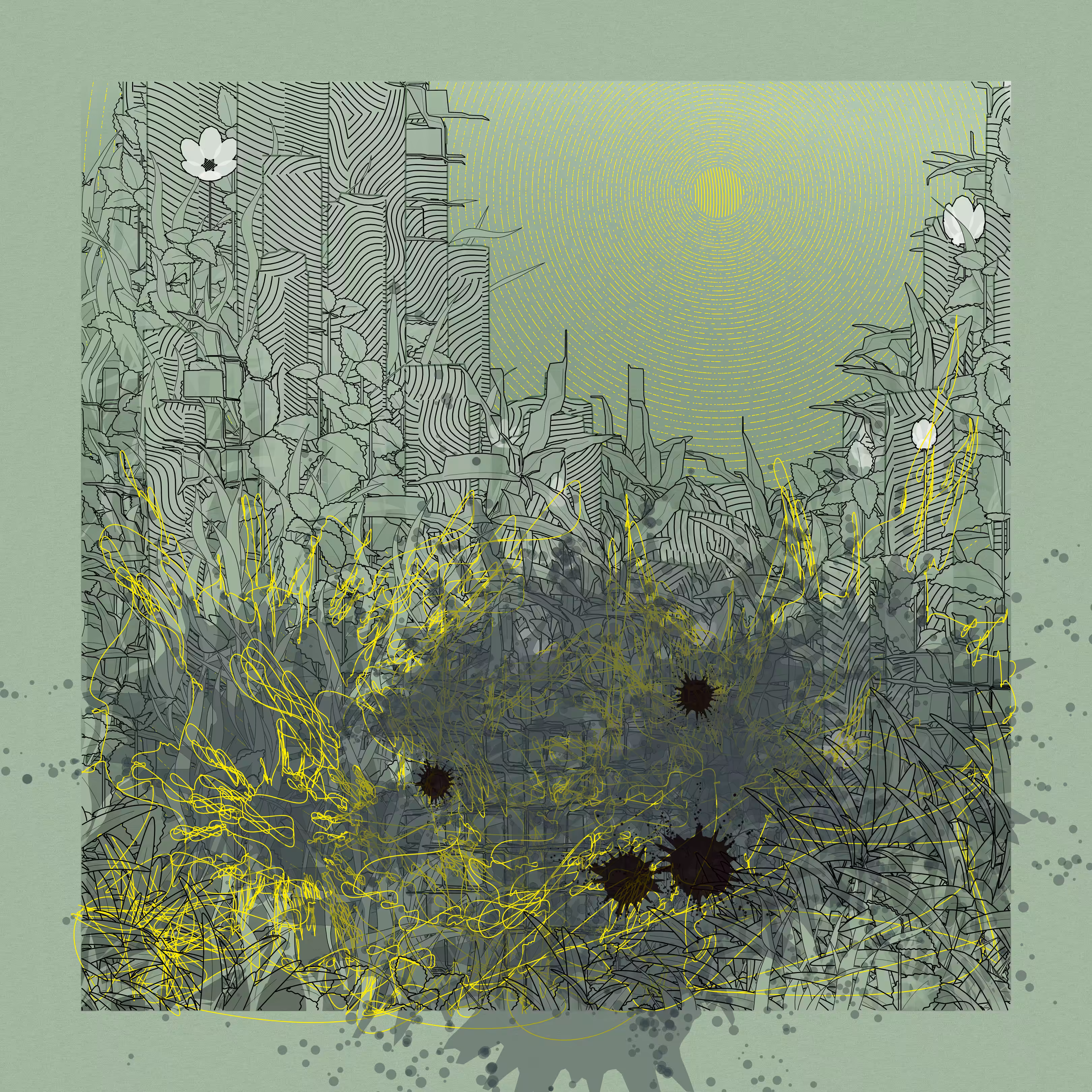 Landscape with Carbon Capture #11078