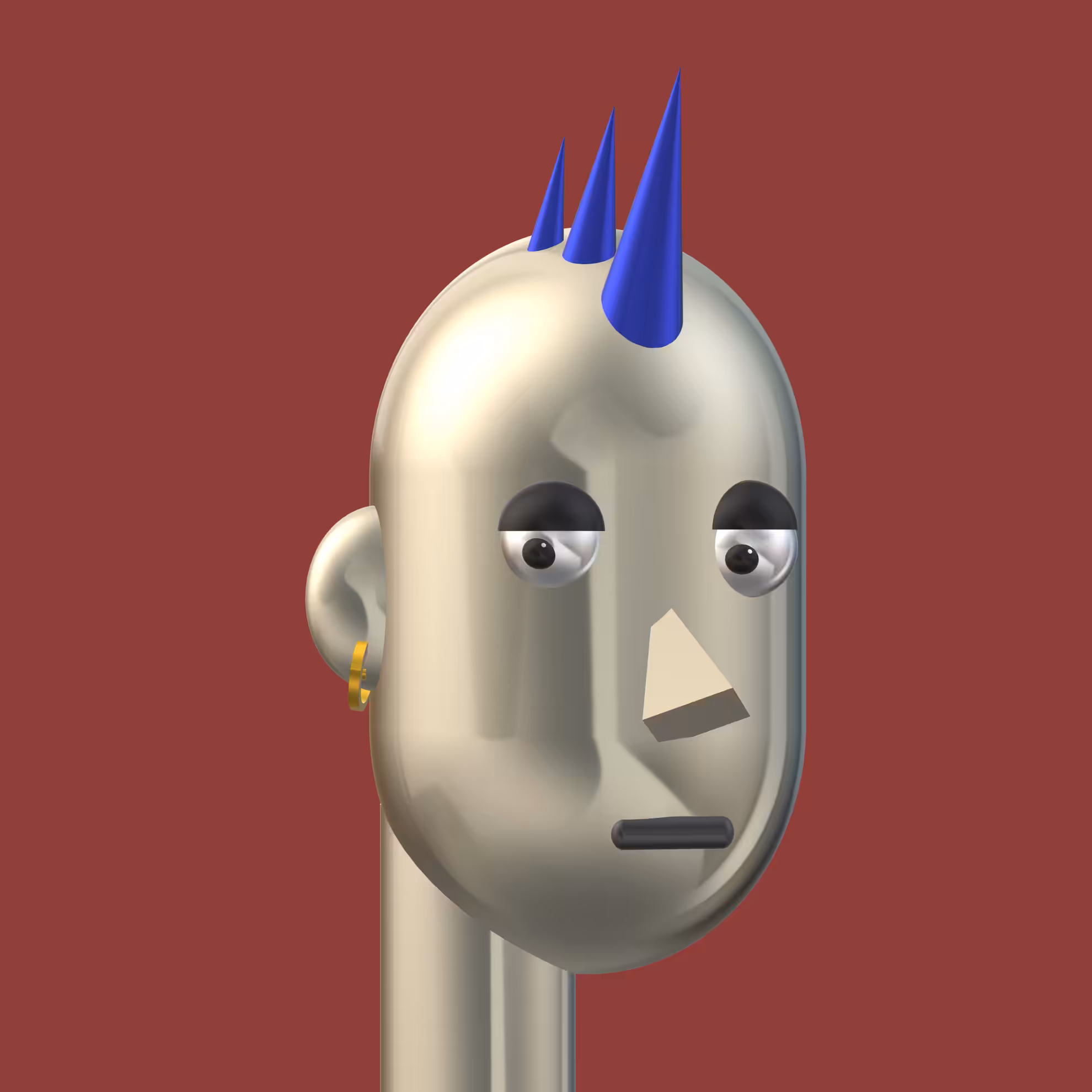 3D Metal Punk #50