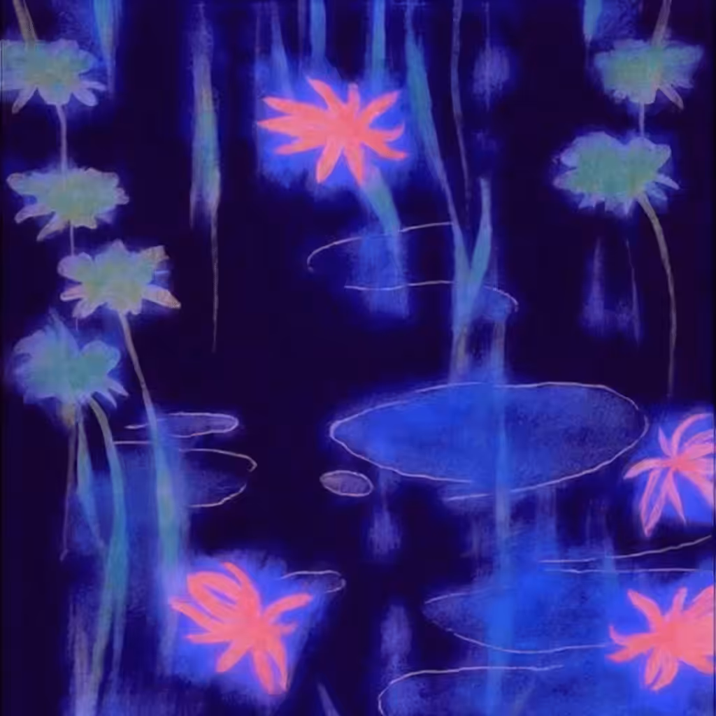 water lilies