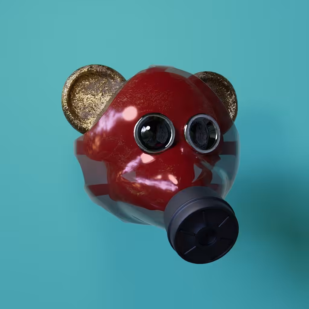 Twin Bear 01 Skull Gift