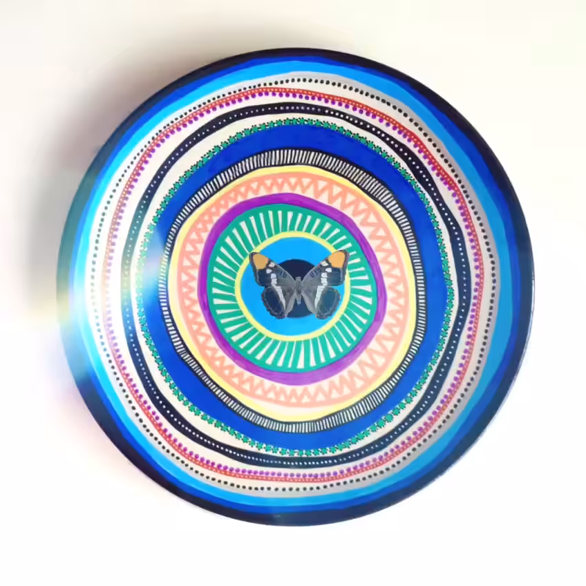 Peace is blue