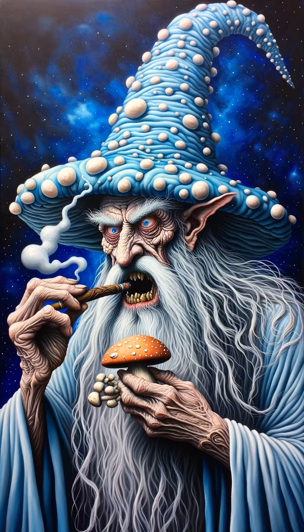 Blue Wizard Monster