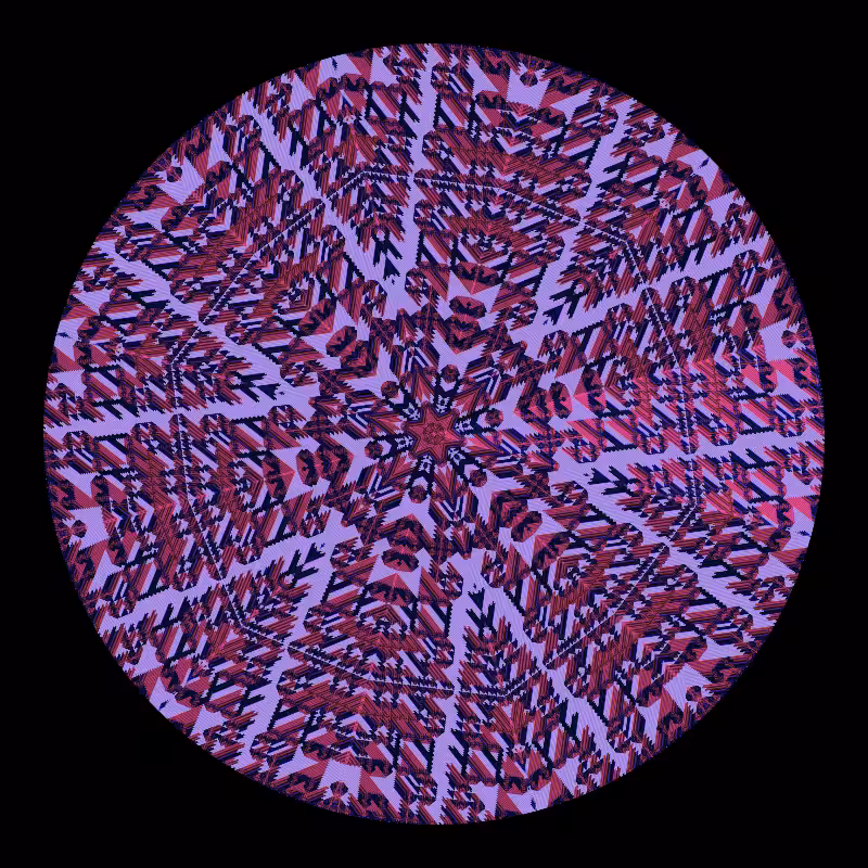 Binary kaleidoscope #114
