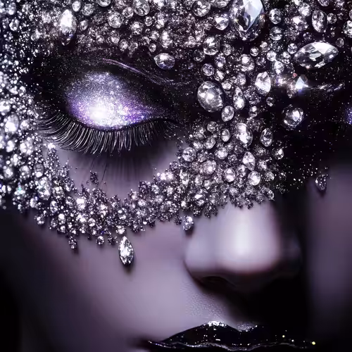 The Night Cradled Her Diamond Tears