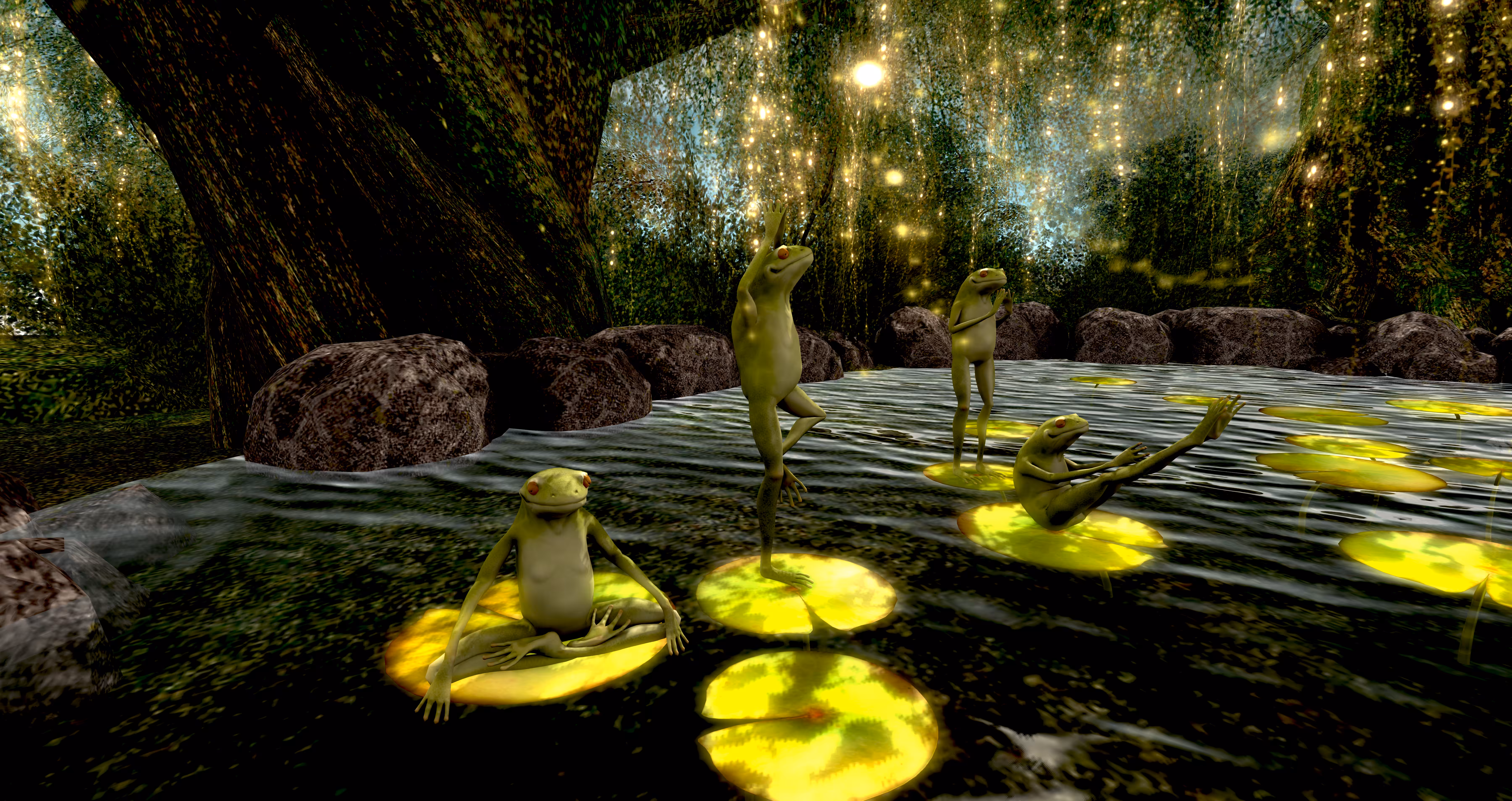 Happy Frogs