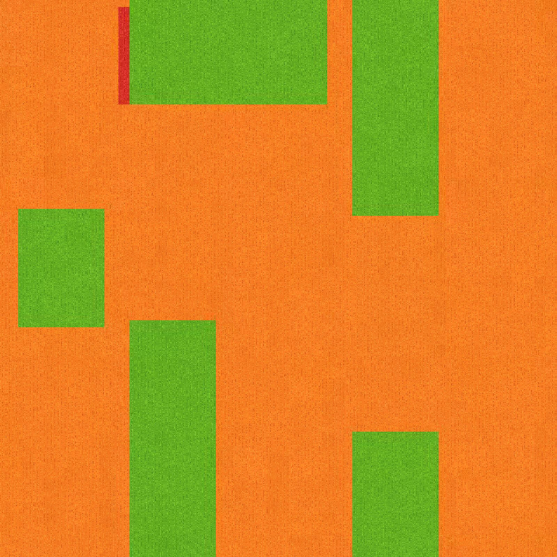 Rectangular Abstract Painting #59