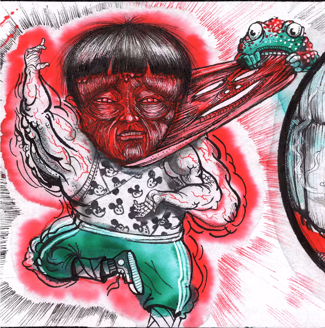 The bird who was a false prophet, episode 1, painting 7