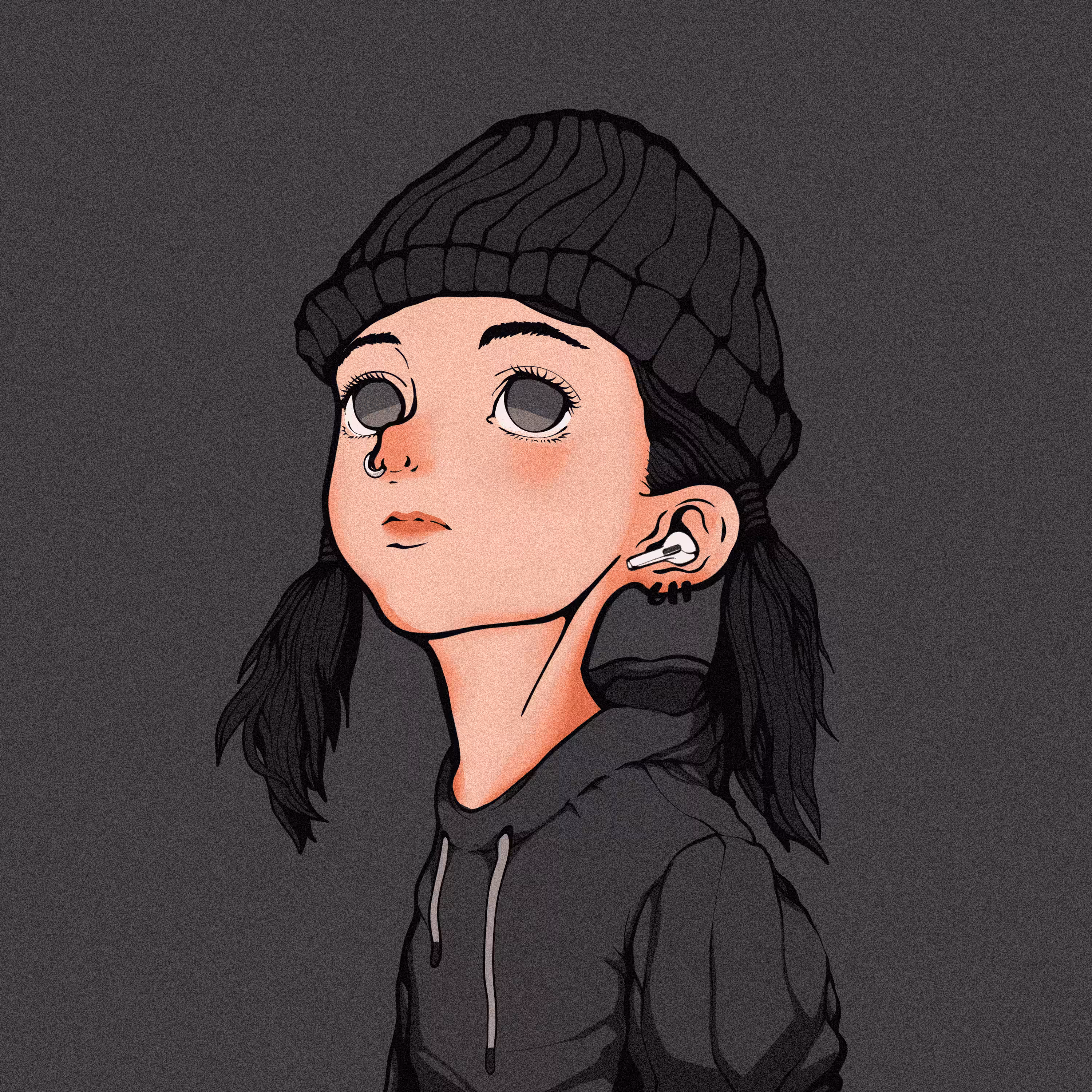 #03 Gloomy girl