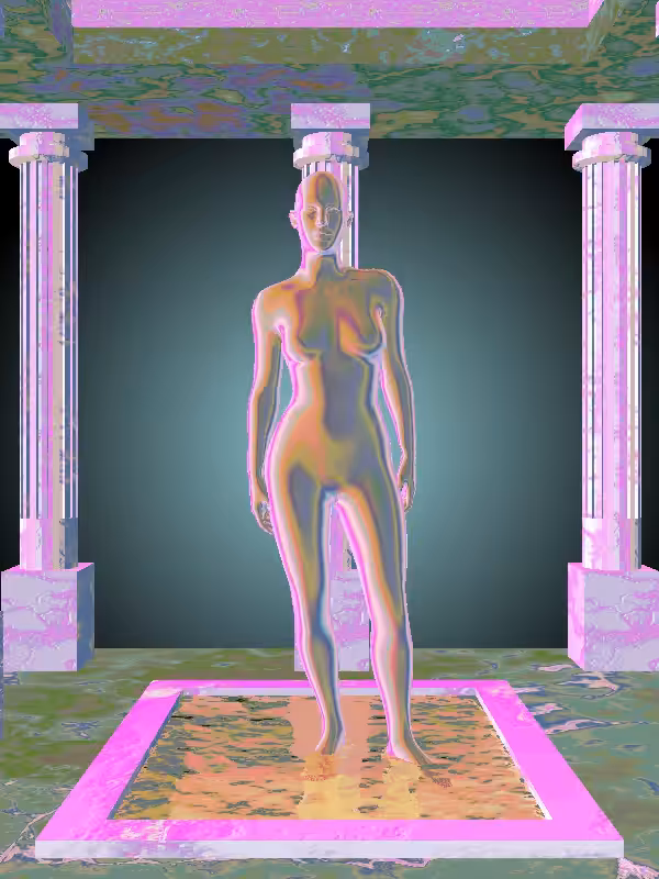 HeavenComputer: The Angry Luminescent Beige Woman #5746