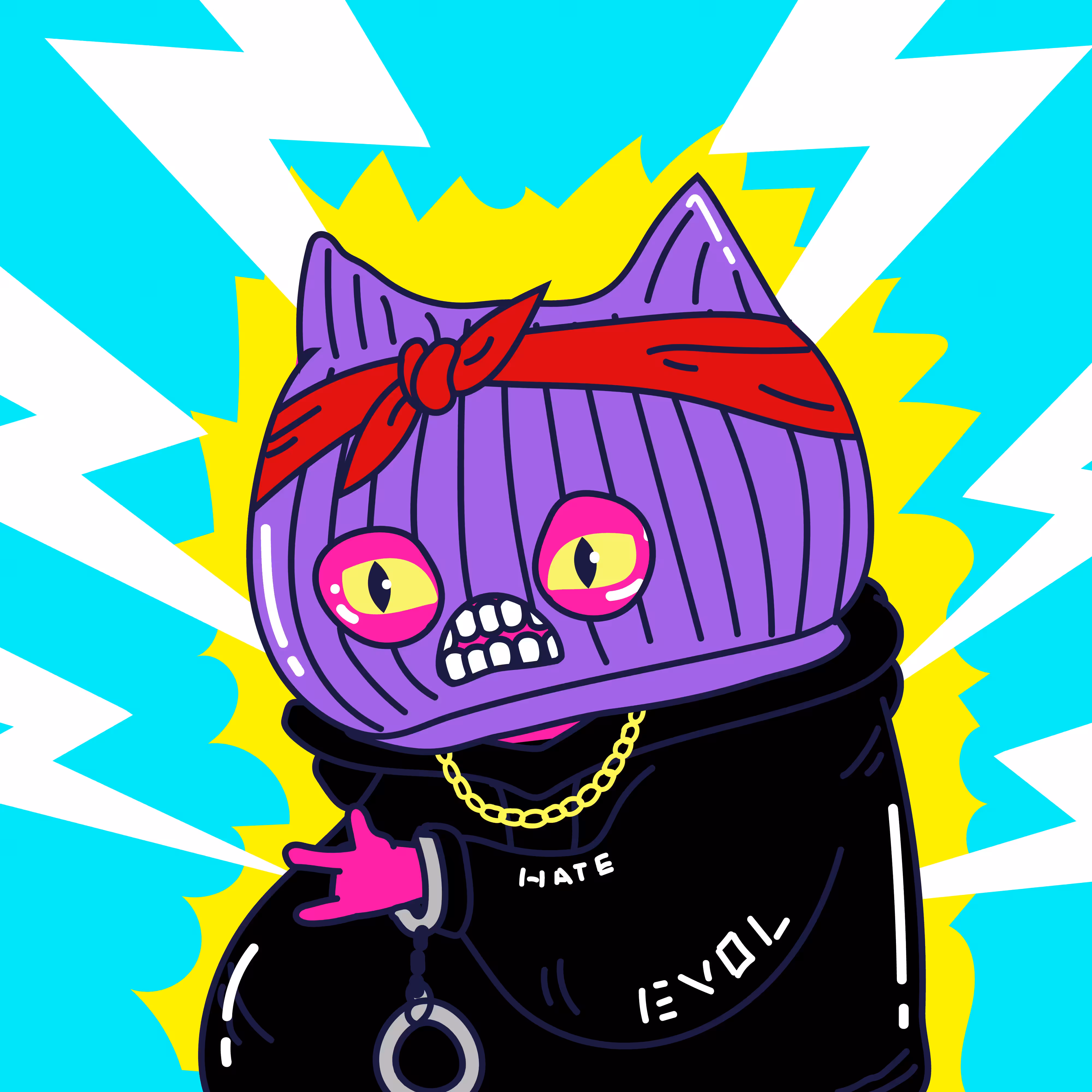 whatever cat X #EVOLARTCOMP #077