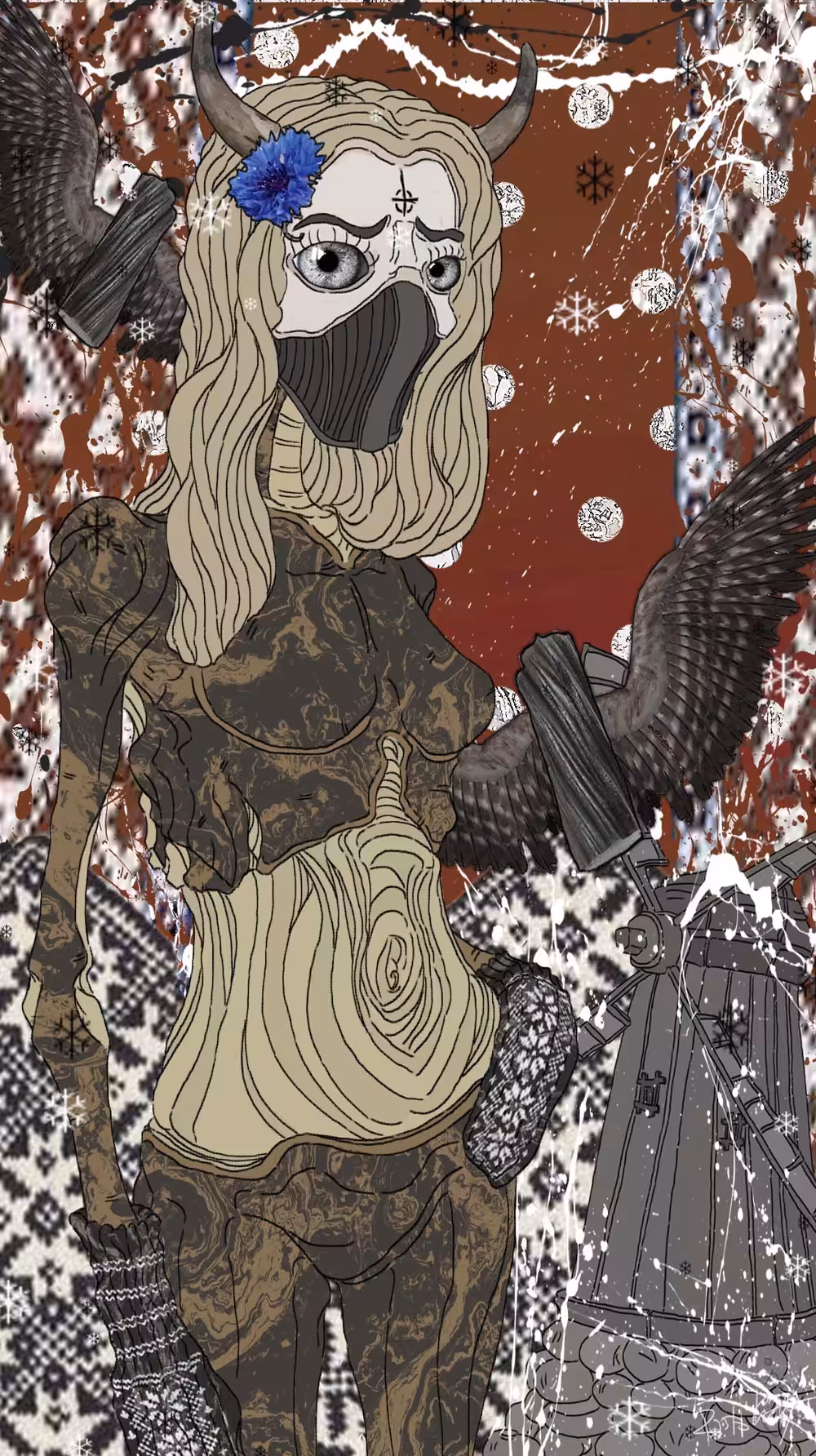 Old Pagans Wooden Daughter v_II