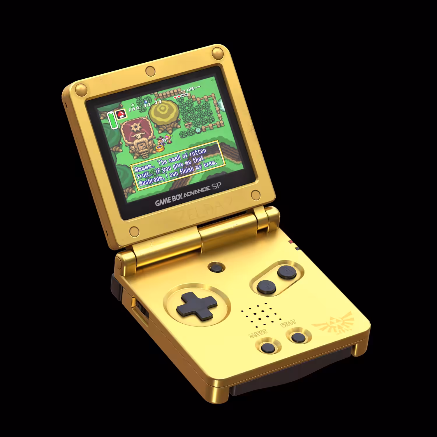 GAMEBOY ADVANCE SP ZELDA