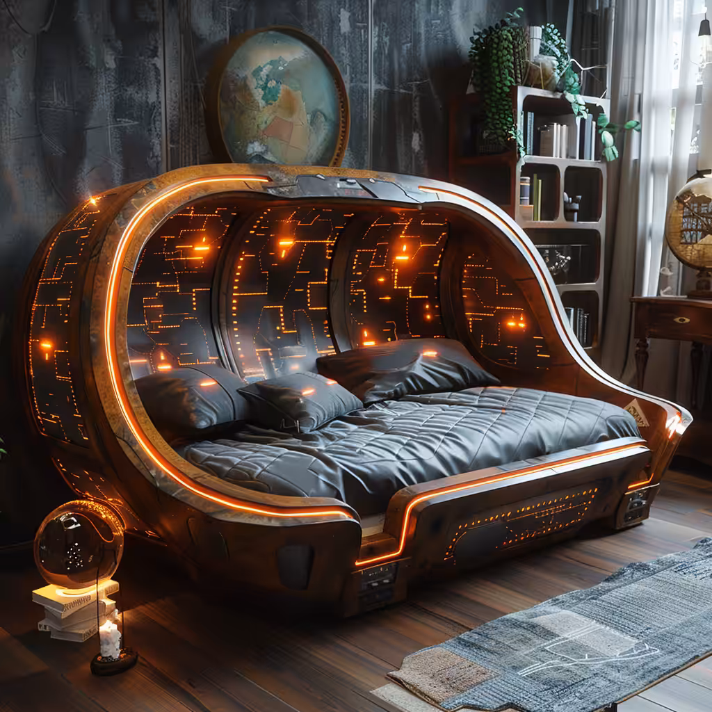 Cyberpunk Bed 1