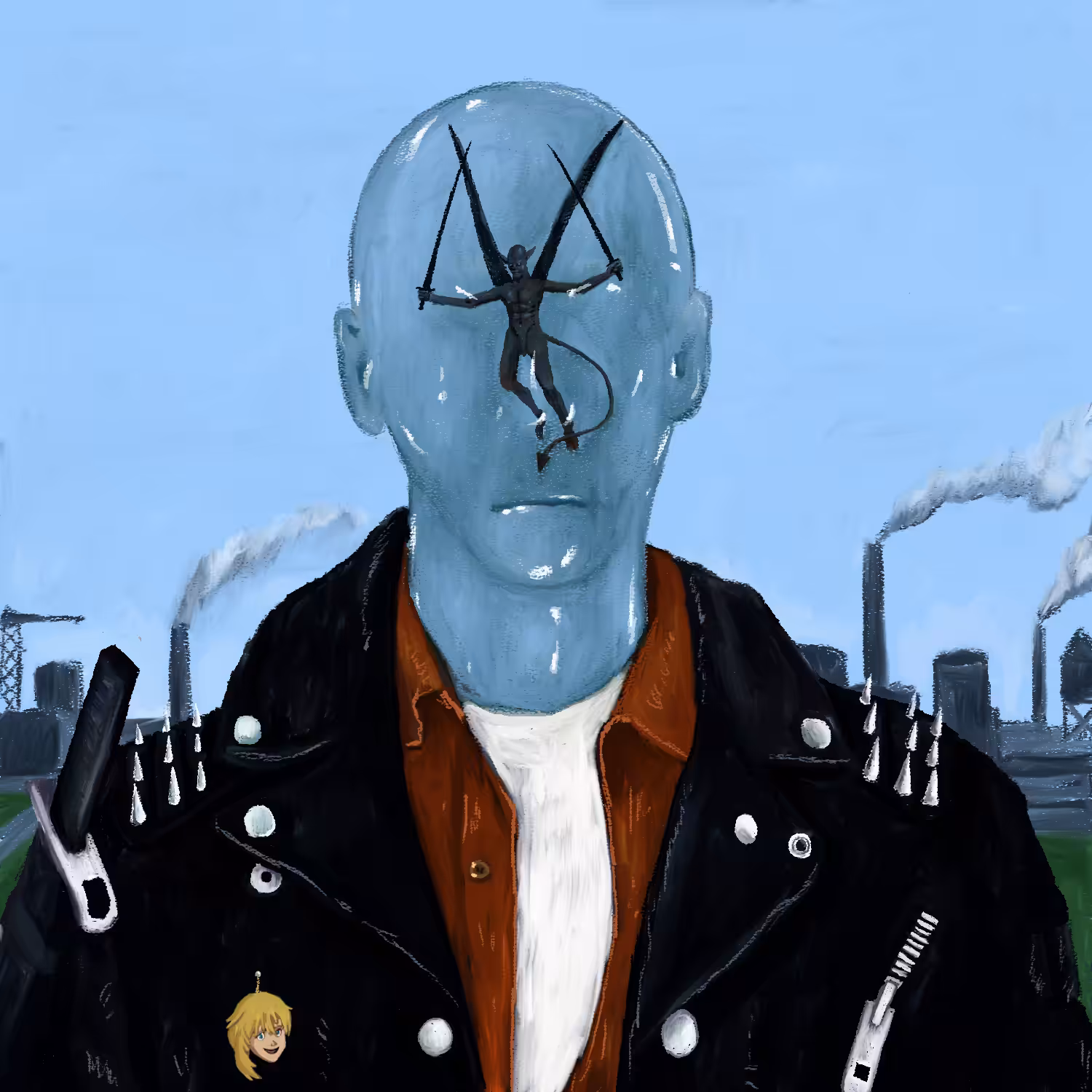 glass head