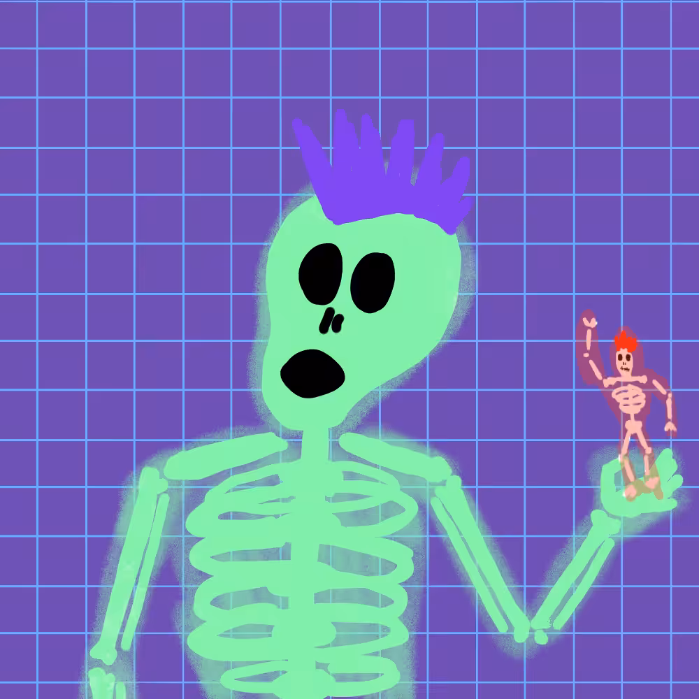 LOW EFFORT SKULLETTI #297