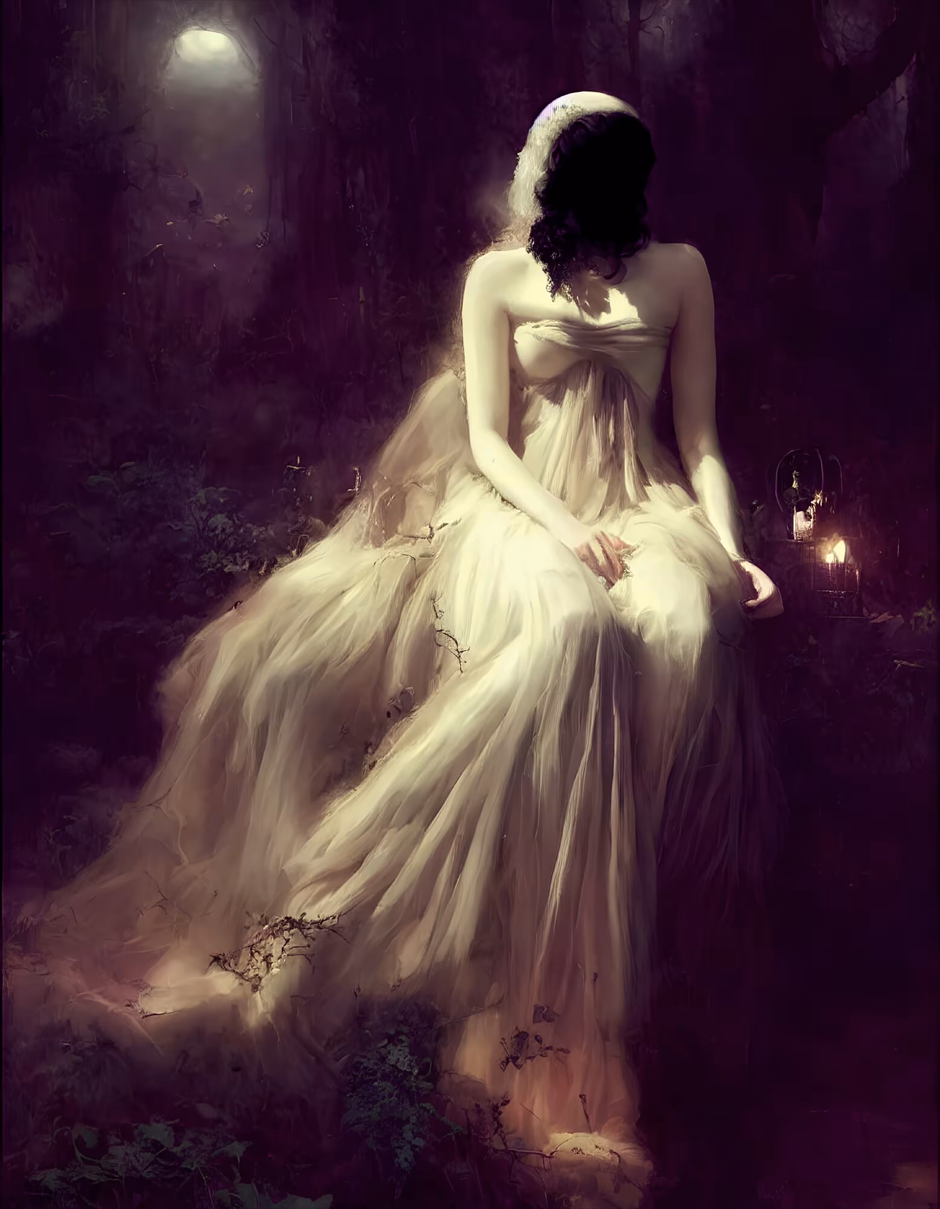 By candlelight