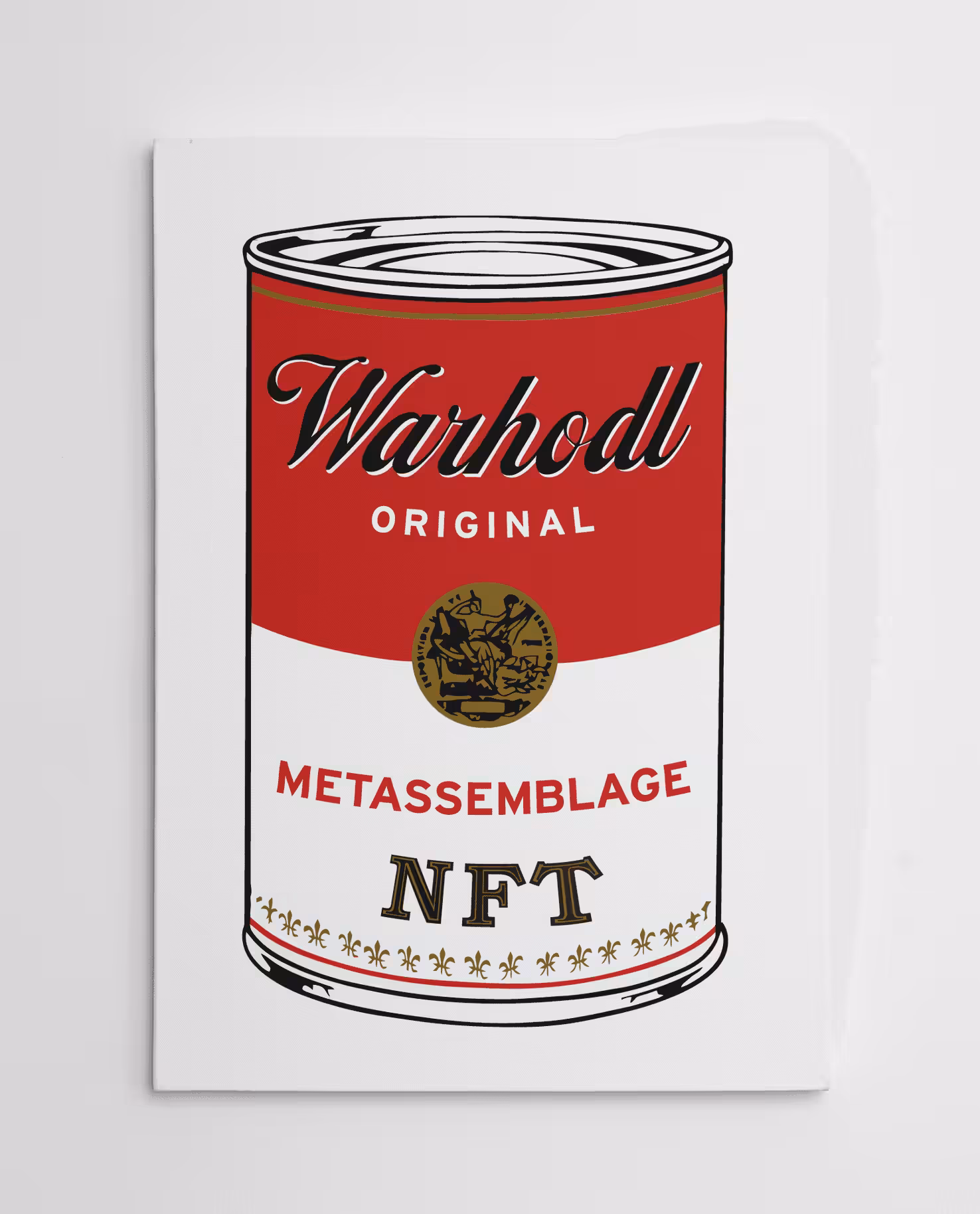 WARHODL Artist Proof "METASSEMBLAGE" NFT Original Can