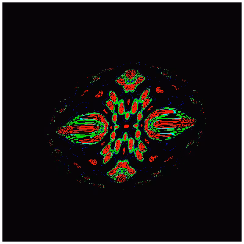 Pixelated Kaleidoscope  #2