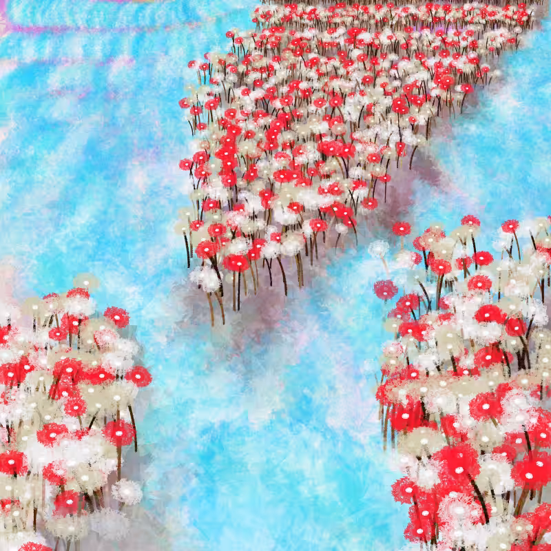 Floral Landscape #7