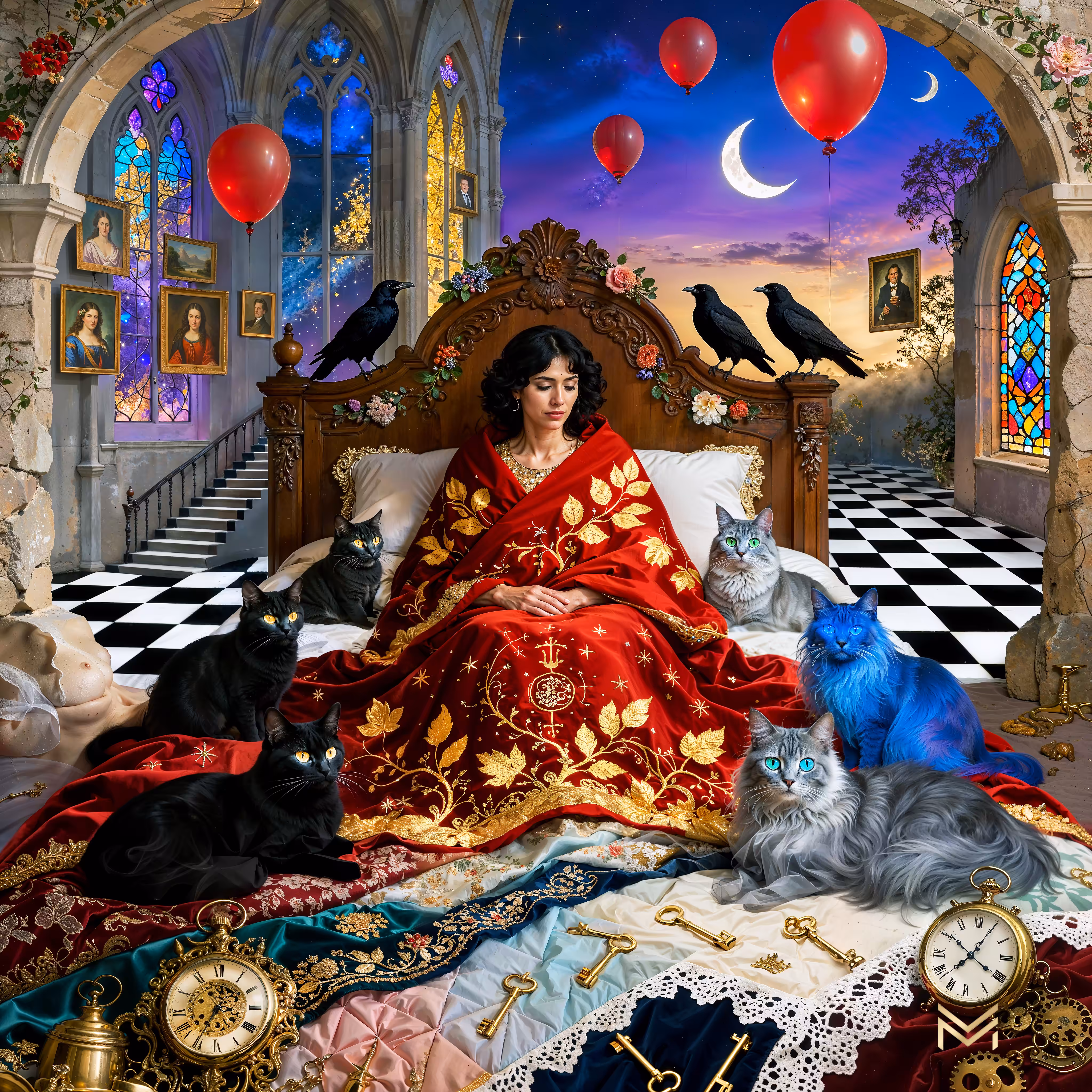 Stoneworks Surrealist Fantasy: The Quiet Council