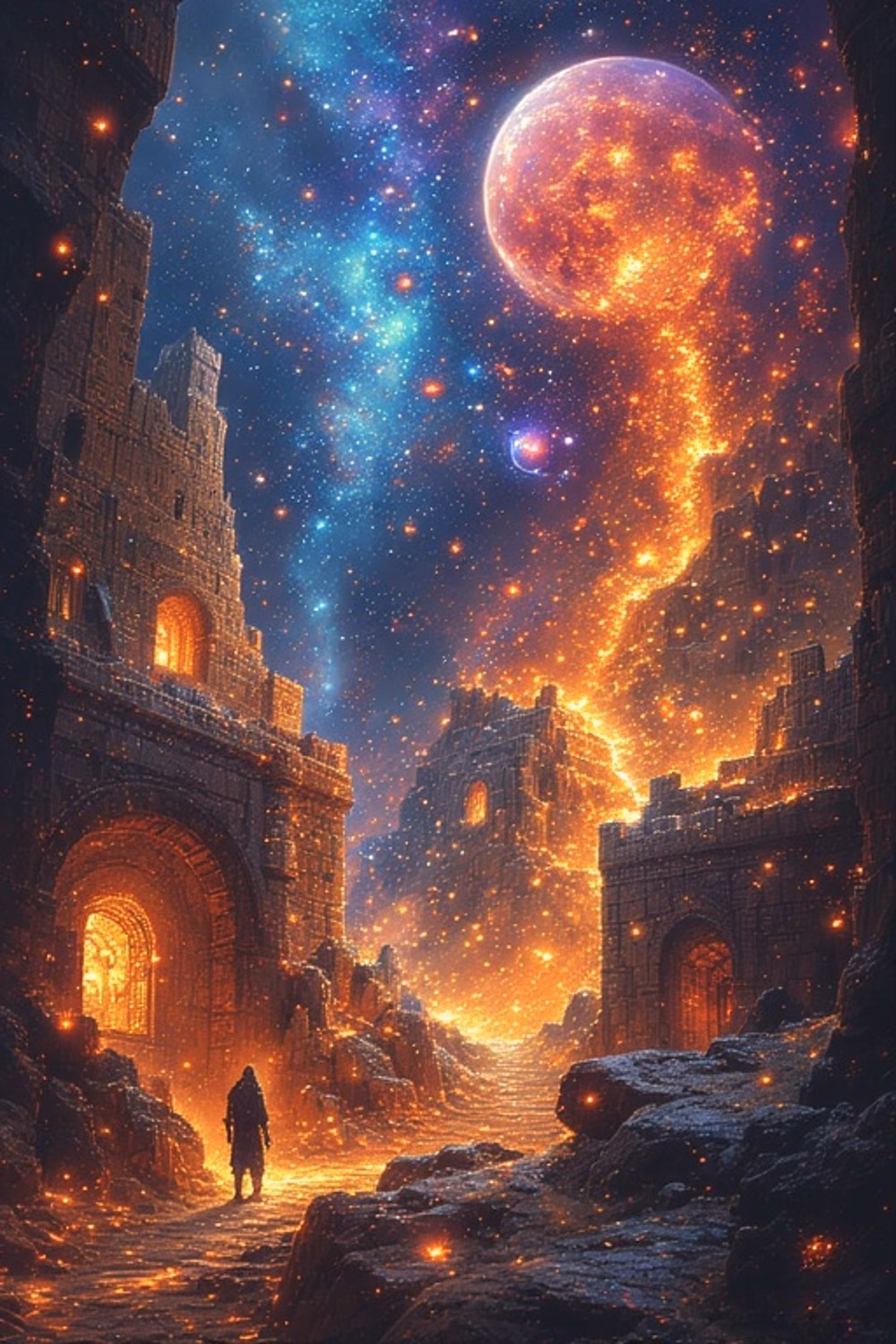 The Path of Burning Stars