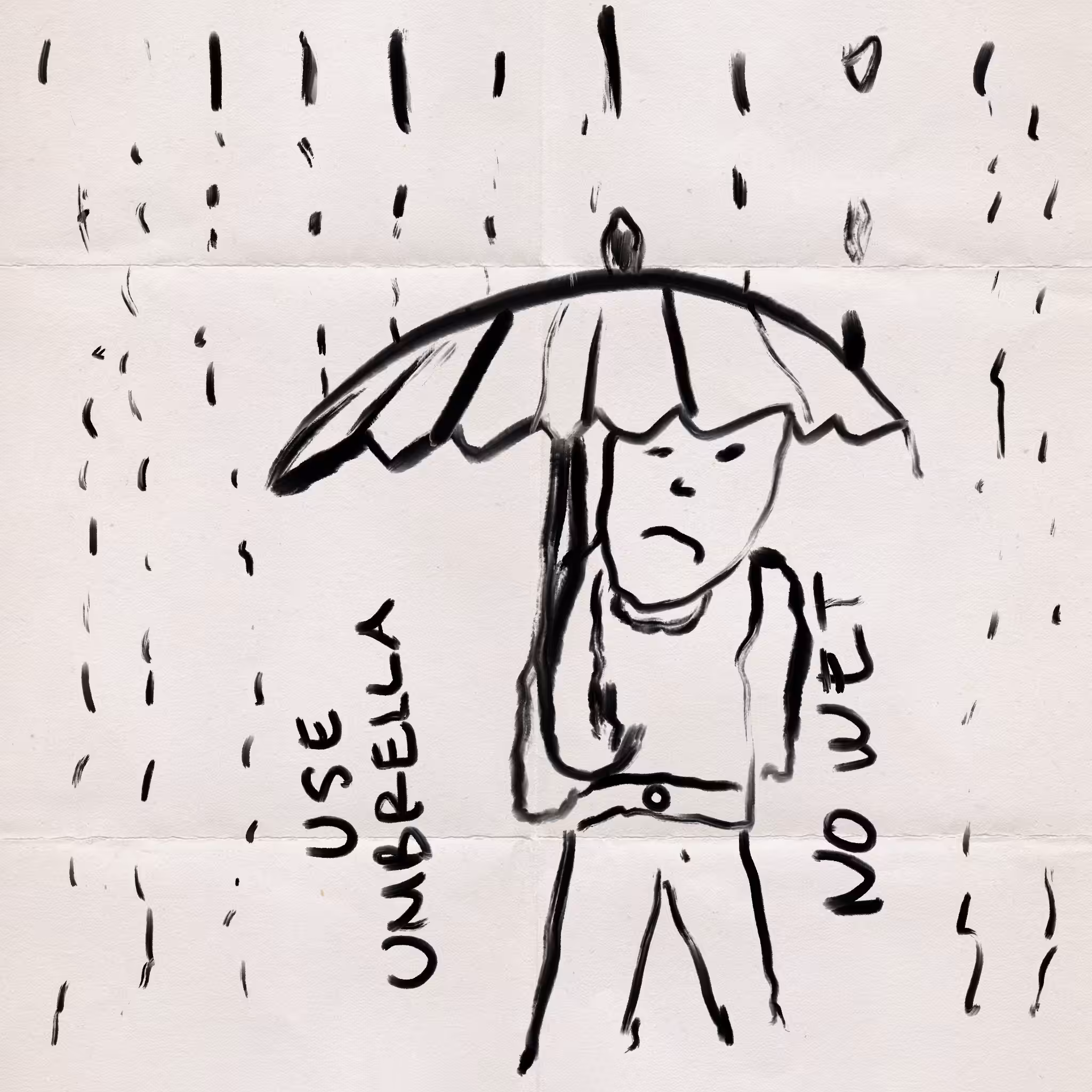 It's raining