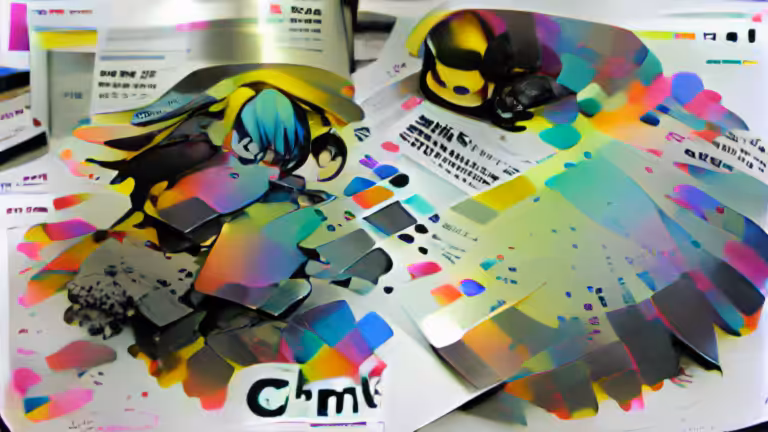 CMYK chrome and ash mintable (pixray_genesis)
