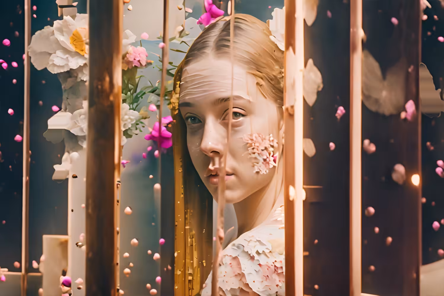 Pixel Bloom: A Girl, Repixelated