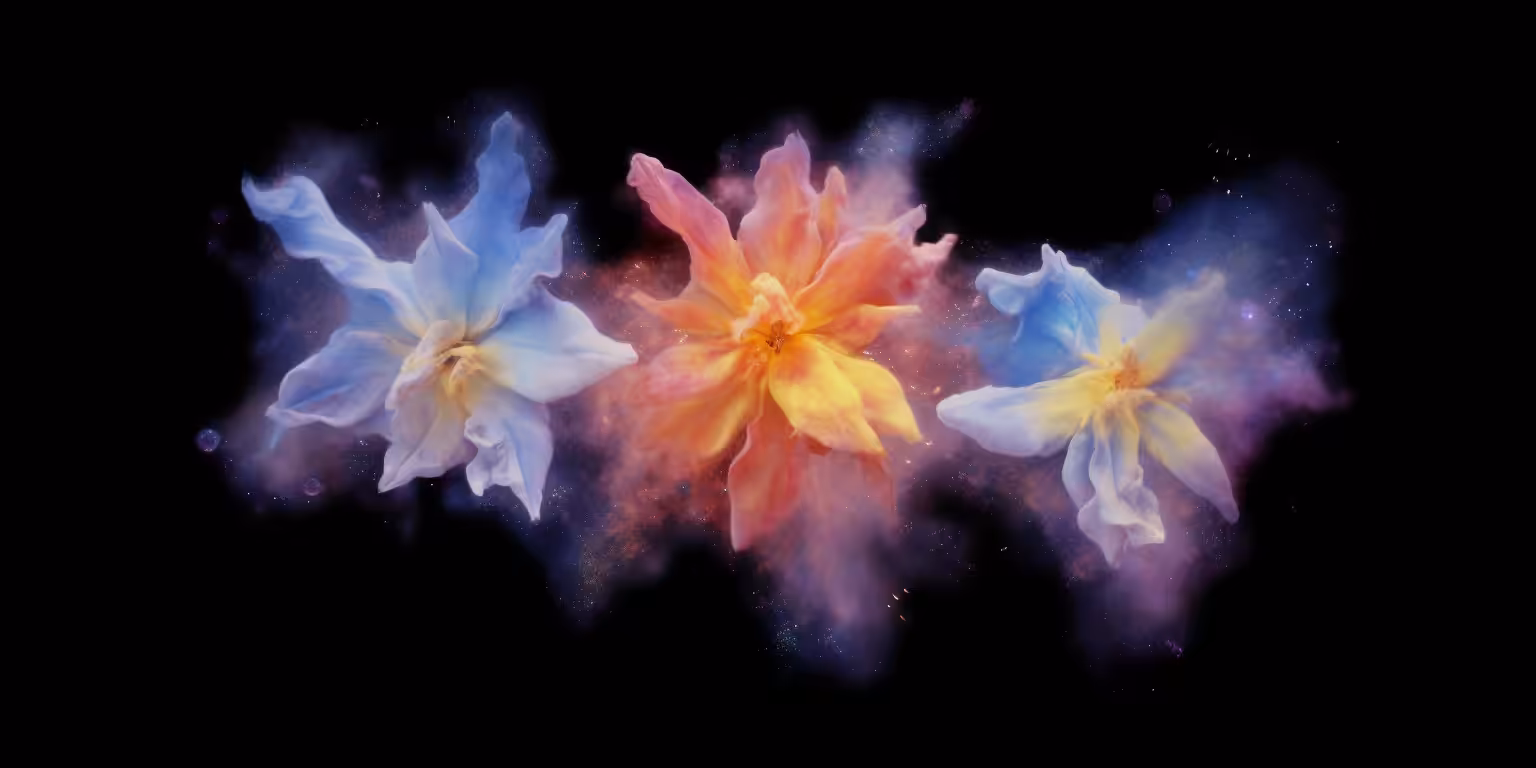 AI Florals: Floral Nebula 1