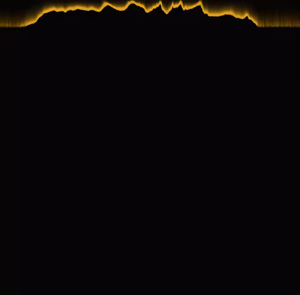 Raining Pixels #110 GoldenRod, Matrix Style
