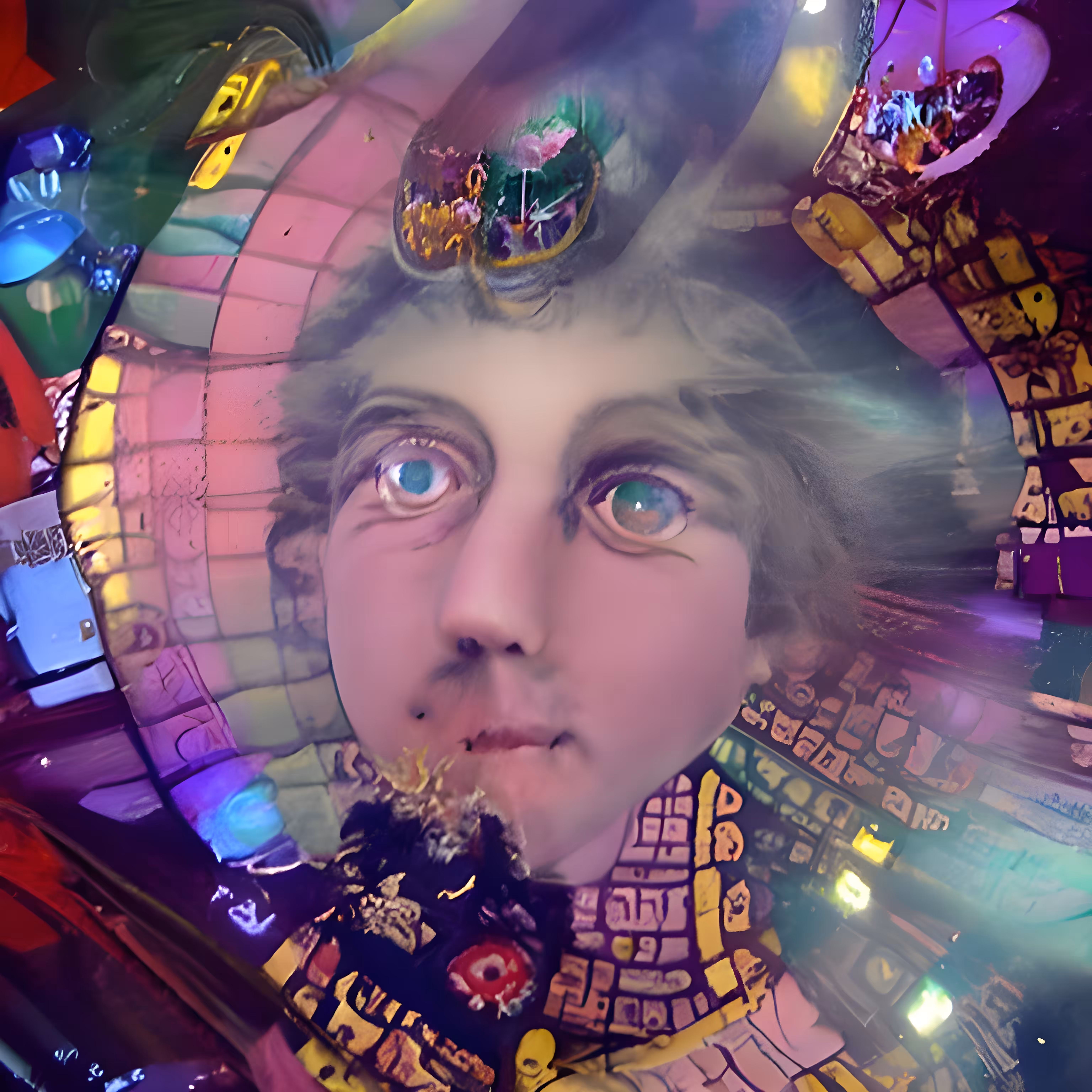 Psychedelic Astral Cyborg Queen
