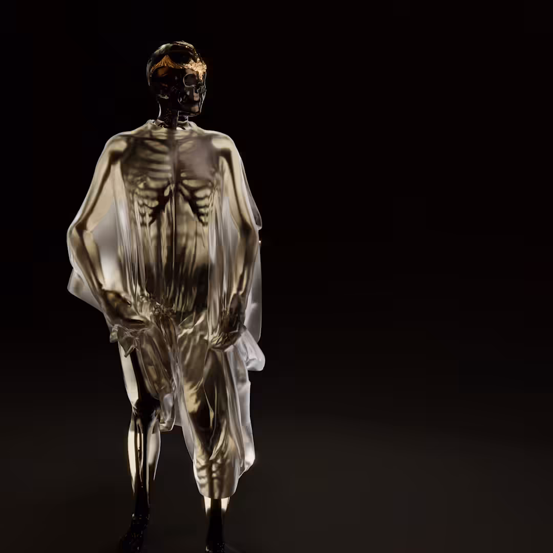 Draped in Glass