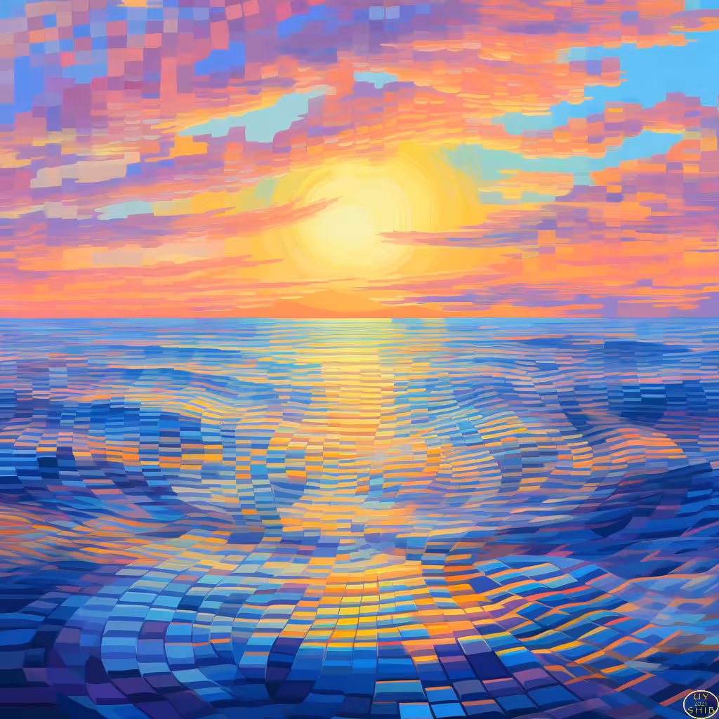 Enter the Matrix / Pacific Ocean in the Matrix #1