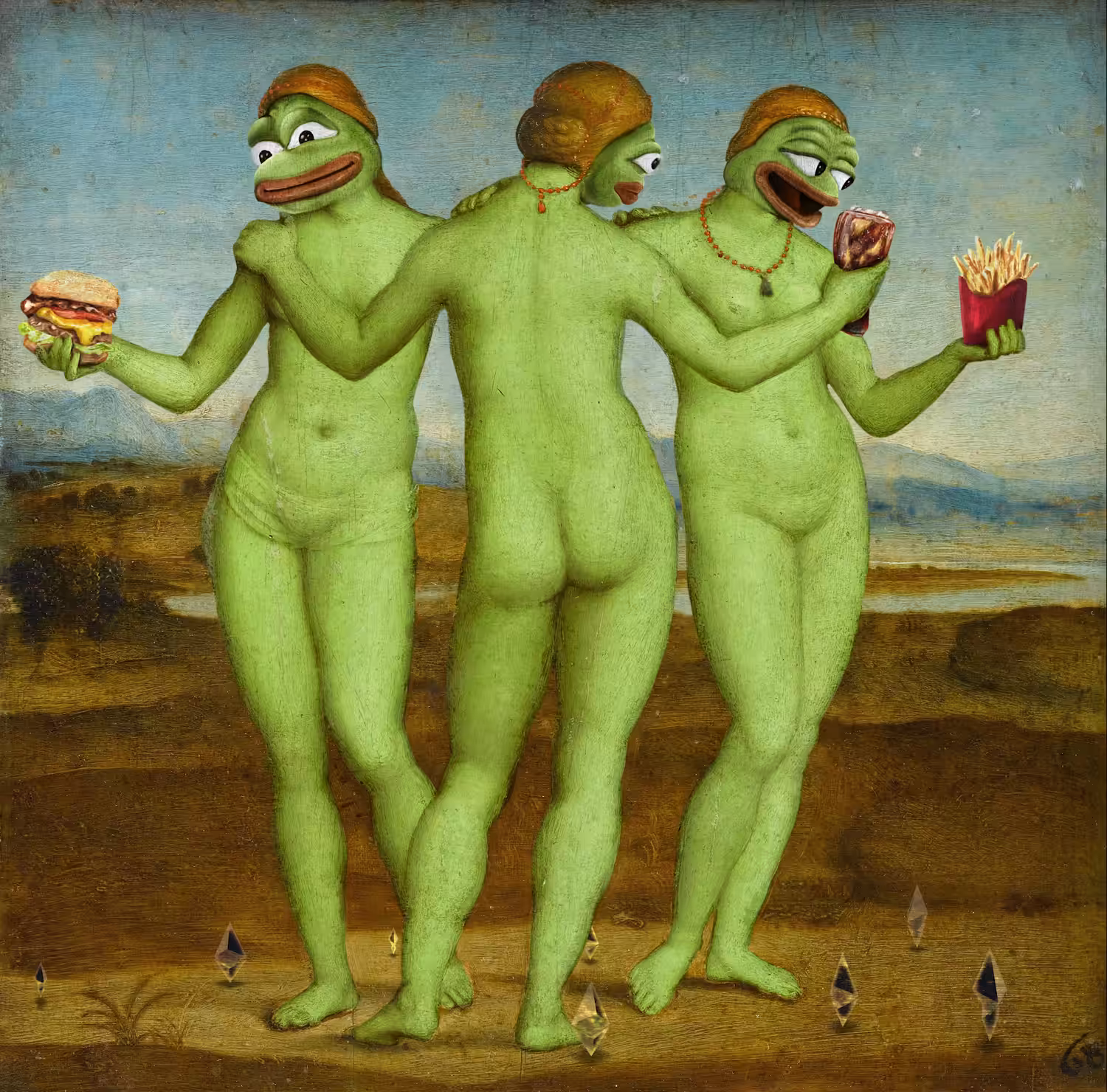 THE THREE PEPE  🐸🐸🐸