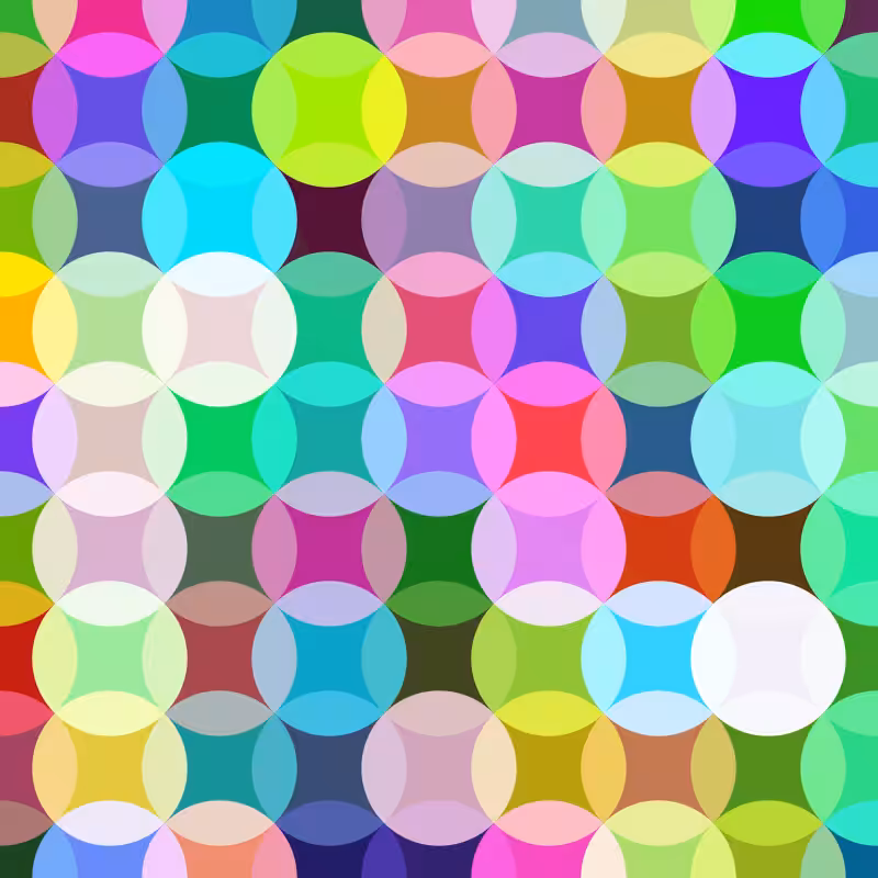 overlapping circles #8
