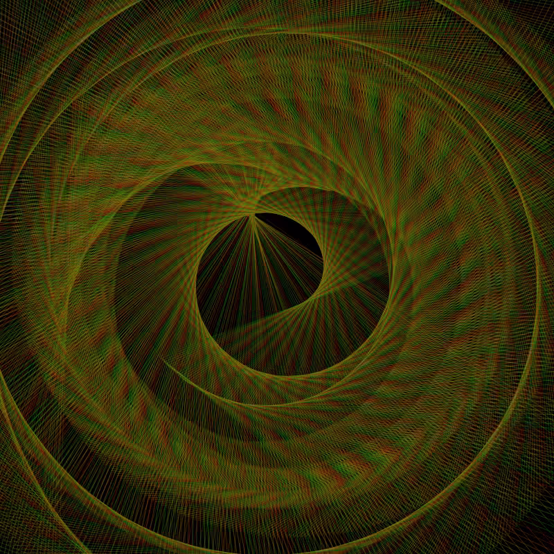 spiral triangle #4