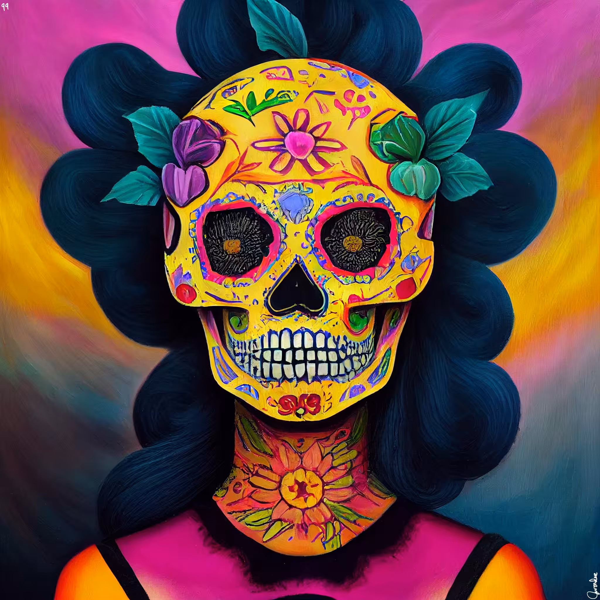 sugar skull #99