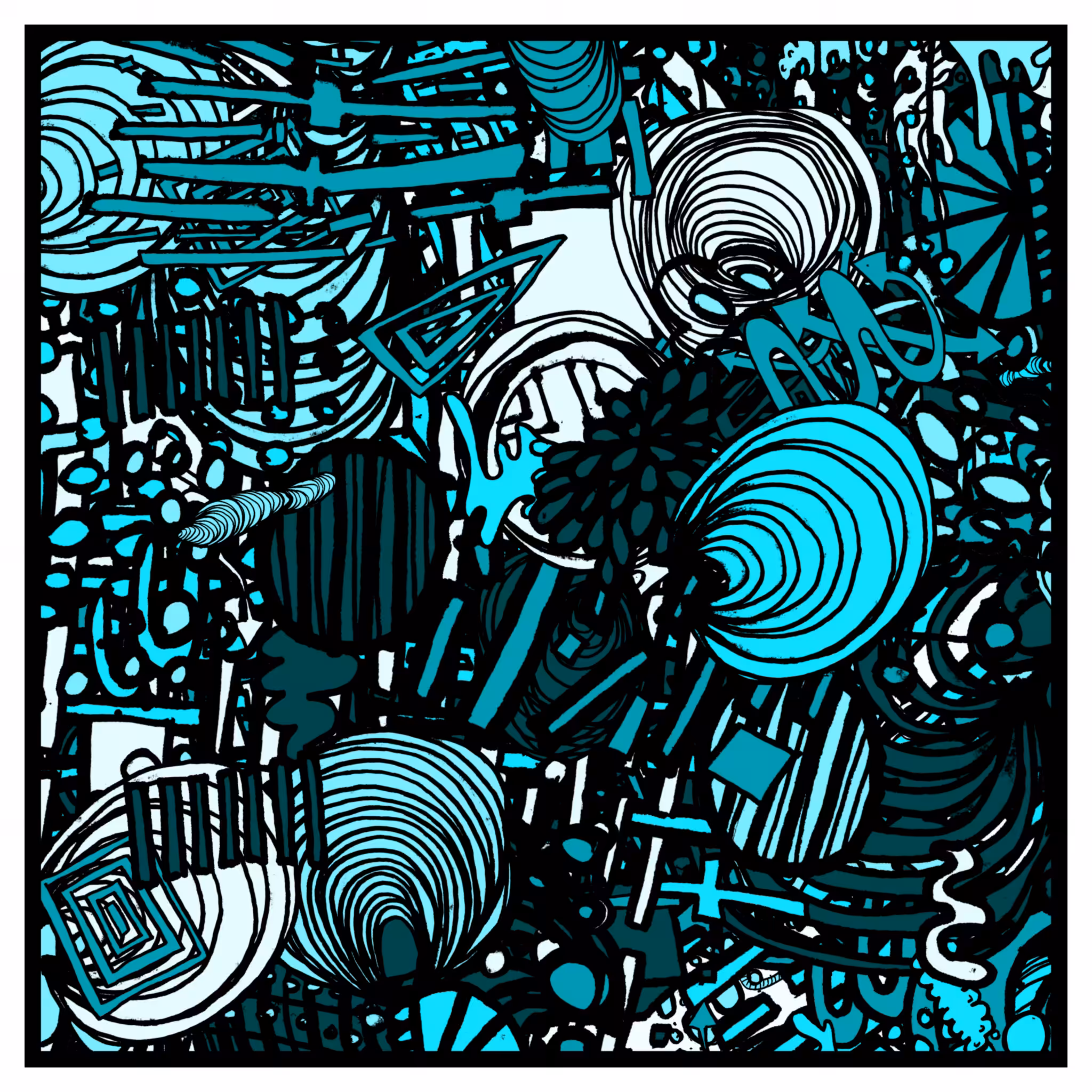 Teal Iron Elaphrosaurus #91