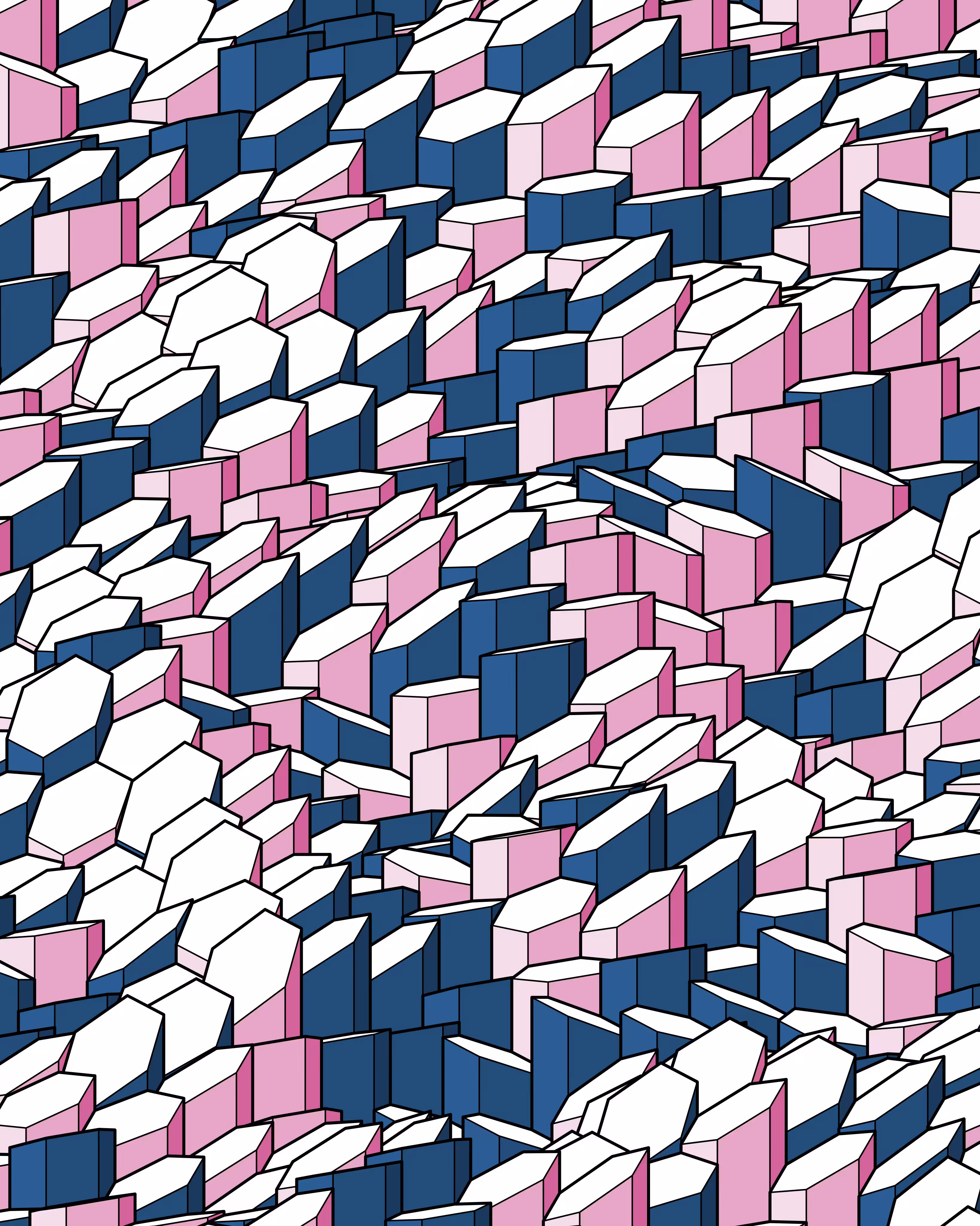 Hexagones Landscape #24