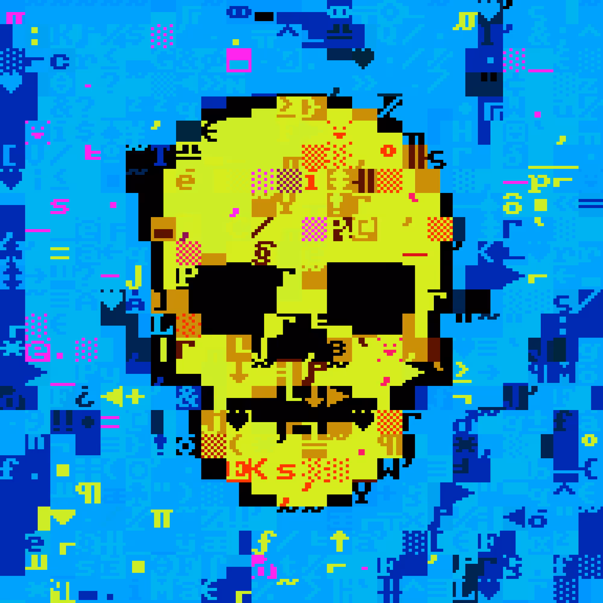 DOS Skull 0277