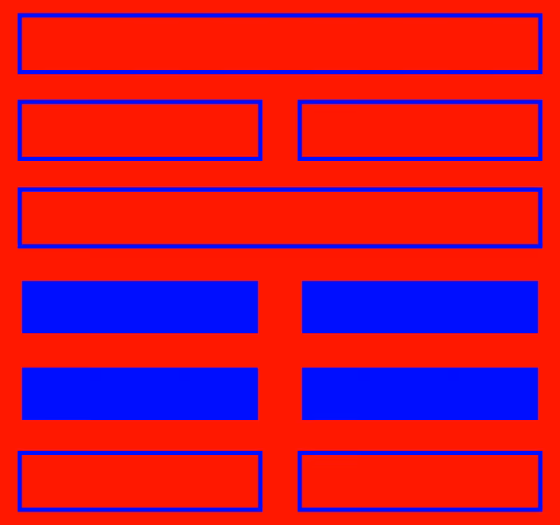  易經 I-Ching / high contrast #4