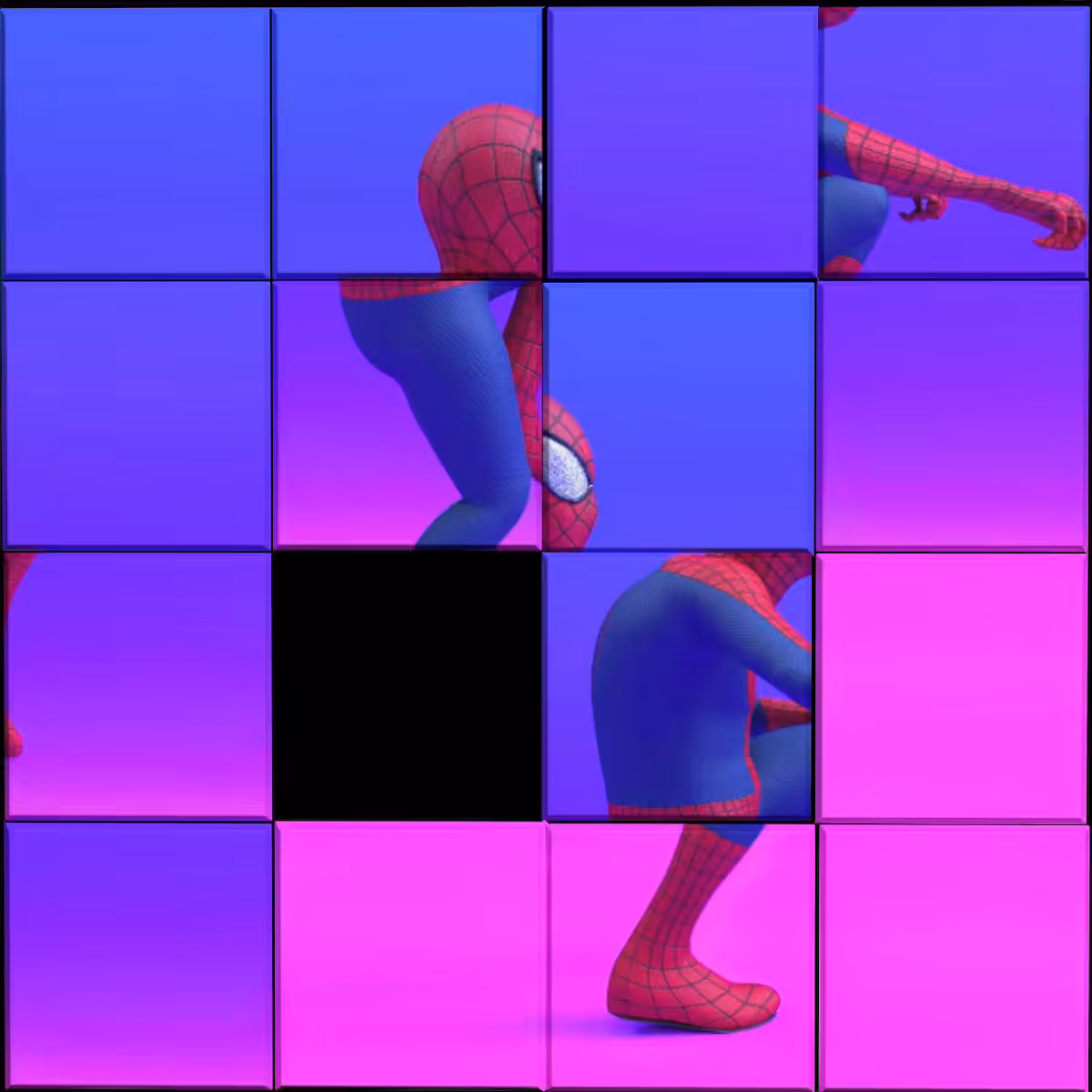PUZZLE SPIDER MAN